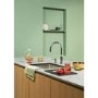 Quooker Fusion Instant Boiling Water Kitchen Tap - Chrome Round Spout