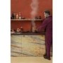 Quooker Fusion Instant Boiling Water Kitchen Tap - Patinated Brass Round Spout