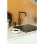 Quooker Fusion Instant Boiling Water Kitchen Tap - Patinated Brass Square Spout