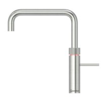 Quooker Fusion Instant Boiling Water Kitchen Tap - Stainless Steel Square Spout