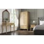 Fonteyn Solid Oak Wardrobe 3 Door 2 Drawer - French Style