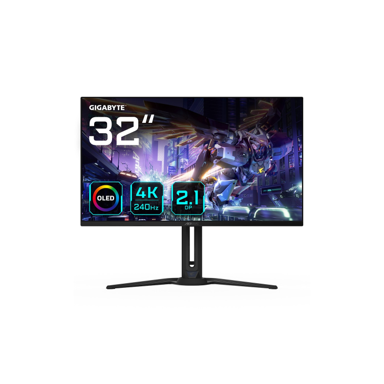 GIGABYTE AORUS FO32U2P 32" OLED 4K UHD 240Hz 0.03ms USB-C Gaming Monitor