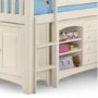 GRADE A2 - Julian Bowen Cameo Stone White Mid Sleeper with Left Hand Ladder