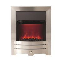 BeModern Enrico Electric Inset Fire in Chrome