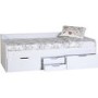 Seconique Dante Day Bed with Storage in White