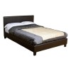 Seconique Prado Upholstered Small Double Bed in Brown