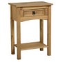 Seconique Original Corona Pine 1 Drawer Console Table