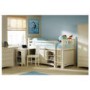 Julian Bowen Cameo Stone White Mid Sleeper with Right Hand Ladder