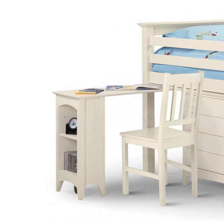 Julian Bowen Cameo Stone White Mid Sleeper with Right Hand Ladder
