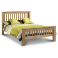 Julian Bowen Amsterdam Solid Oak Double Bed 