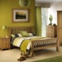 Julian Bowen Amsterdam Solid Oak Double Bed 