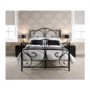 LPD Florence Metal Bed Frame in Black - Single