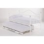 LPD Florence Pop Up Trundle Bed in White