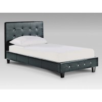 LPD Diamante Single Bed in Black