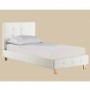 LPD Diamante Single Bed in White