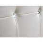LPD Monroe Pair of Diamante Dining Chairs in White 