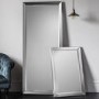 Rectangle Leaner Mirror with Mirrored Frame - Caspian House