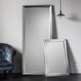 Rectangle Leaner Mirror with Mirrored Frame - Caspian House