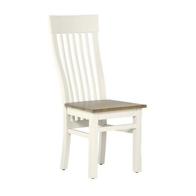 Bordeaux Solid Wood Painted Soft Ivory Dining Chair
