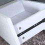 White High Gloss Coffee Table with Storage Drawers - Tiffany Range