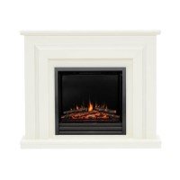Be Modern Whitham Soft White Electric Fireplace Suite 48 Inch