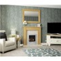 Grey Freestanding Pebbel Effect Fireplace Surround - Be Modern Hainsworth