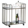 Gallery Bronze Drinks Trolley - Verna Range