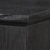 Small Black Wood TV Stand with Storage - TV&#39;s up to 48&quot; - Foster