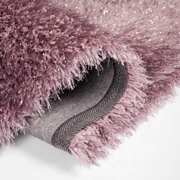 Dazzle Mauve Rug with Sparkles 160x230cm - Flair 