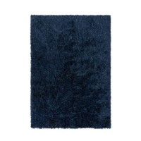 Sparkly Dark Blue Shaggy Rug 120x170cm - Flair Sparkly Dark Blue Shaggy Rug 120x170cm - Flair