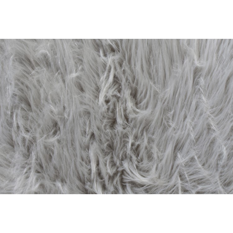 Grey Faux Sheepskin Rug 60x90cm - Flair