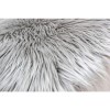 Grey Faux Sheepskin Rug 60x90cm - Flair
