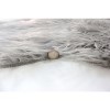 Grey Faux Sheepskin Rug 60x90cm - Flair