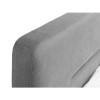 Julian Bowen Linen Fabric King Size Bed Frame in Grey - Scandi Style