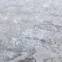 Large Silver Rug with Marble Effect - 290 x 200 cm - Aurora