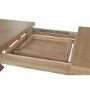 Oak Extendable Dining Table Set with 4 Oak Chairs & 1 Bench - Seats 8 - Pegasus