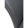 Set of 2 Grey Faux Leather Cantilever Dining Chairs - Hilton