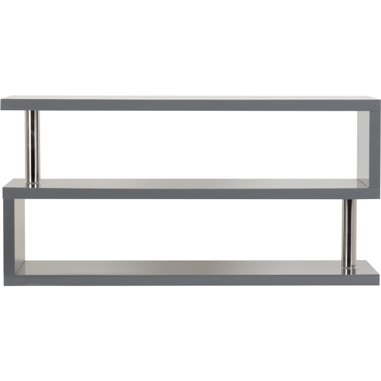 Charisma TV Stand in Grey Gloss
