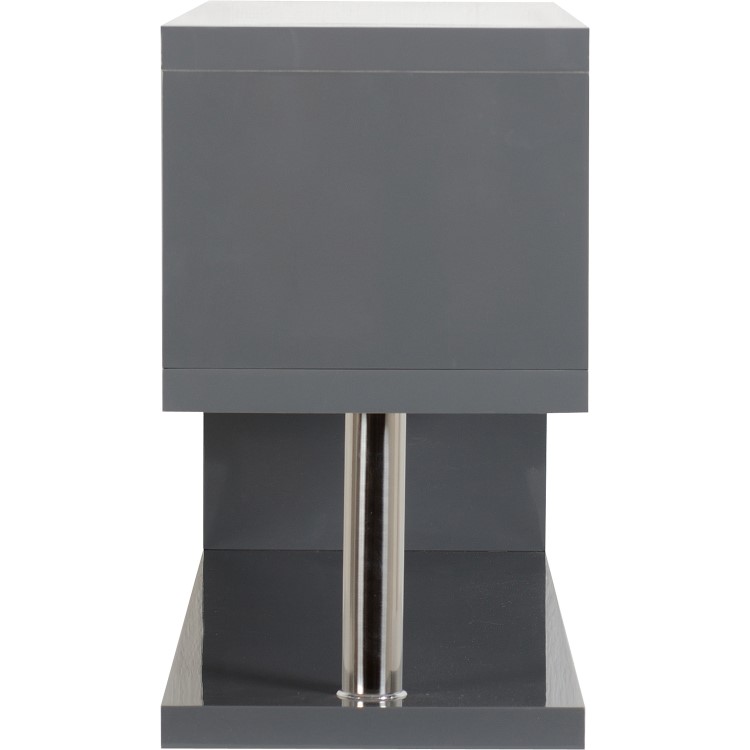 Charisma TV Stand in Grey Gloss