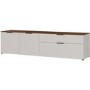 Cream TV Unit with Storage Cupboards - TV's up to 70" - California