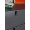 Wide Grey TV Stand with Storage - TV&#39;s up to 70&quot; - Mamiko