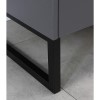 Wide Grey TV Stand with Storage - TV&#39;s up to 70&quot; - Mamiko