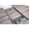 Grey Wood Effect Round Extendable Dining Table - Seats 4-6 - Manhattan