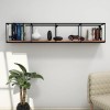 Industrial Style Wall Hanging Shelf
