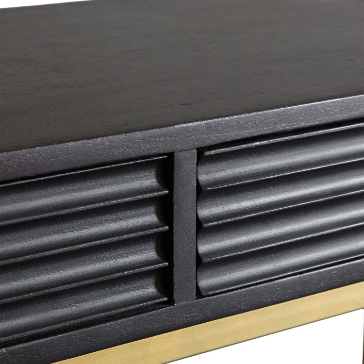 Ripple 2 Drawer Console Table - Caspian House