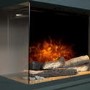 Adam Fireplace Suite with Remote Control in Charcoal Grey 43" - Havana