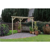 Forest Slatted Corner Pergola