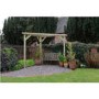 Forest Slatted Corner Pergola
