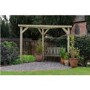 Forest Slatted Corner Pergola