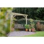 Forest Slatted Corner Pergola
